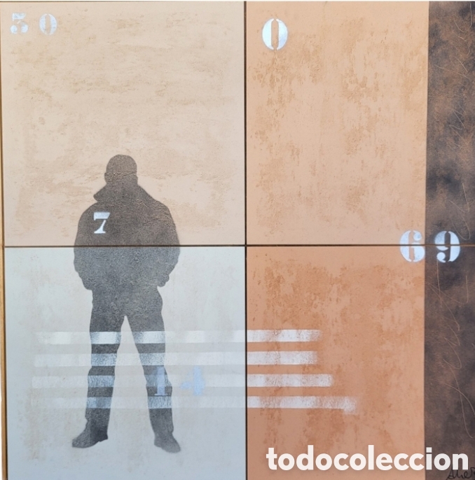 Vintage: Cuadro solo recuerda a&ntilde;o 200