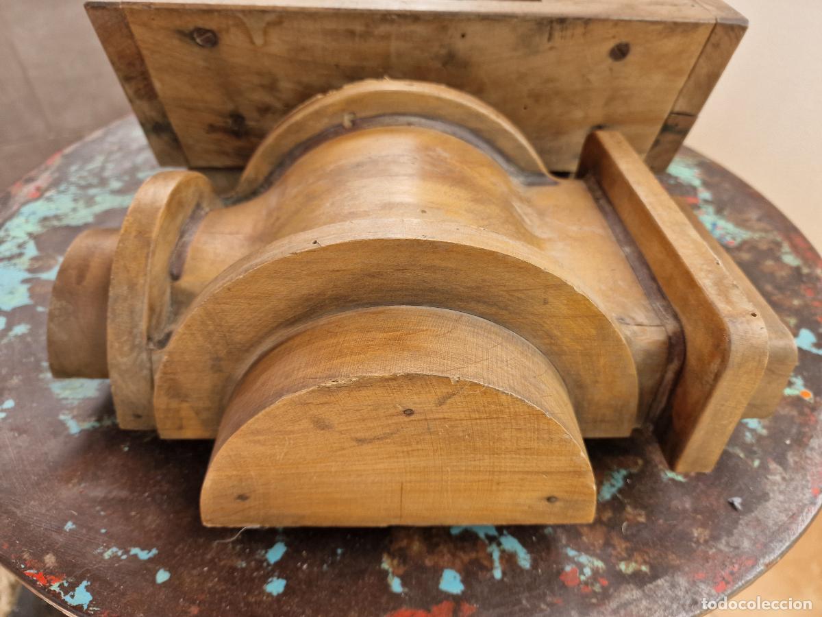 Vintage: ANTIGUO MOLDE DE MADERA FRANCES - Foto 4