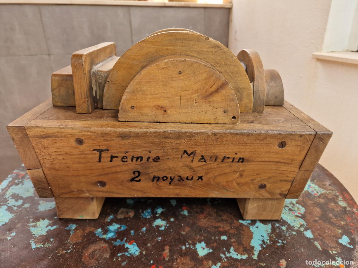 Vintage: ANTIGUO MOLDE DE MADERA FRANCES - Foto 9