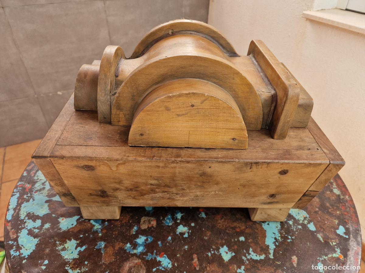 Vintage: ANTIGUO MOLDE DE MADERA FRANCES - Foto 1