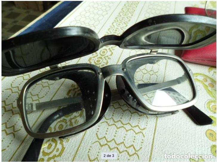 Vintage: (ESPECIAL OPTICOS) GAFAS PROTECTORAS NUEVAS - Foto 3