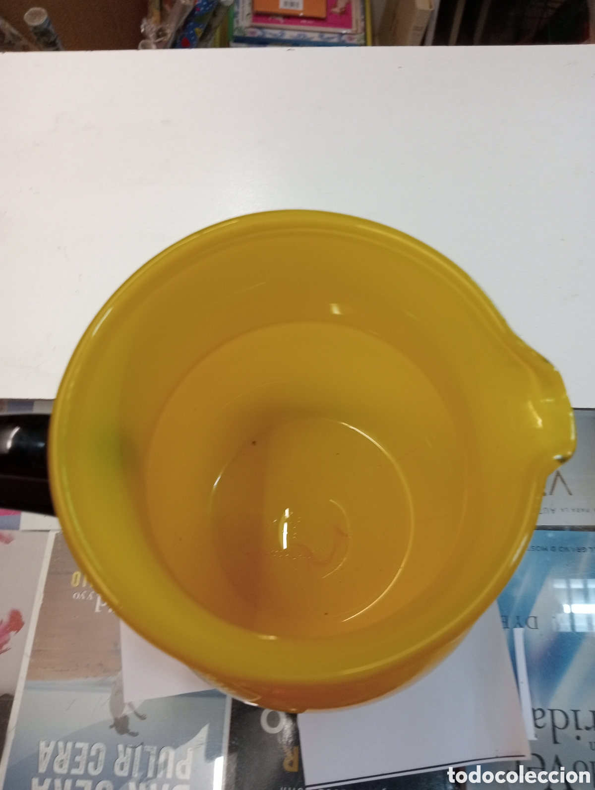 Vintage: Jarra opalina color amarillo - Foto 2