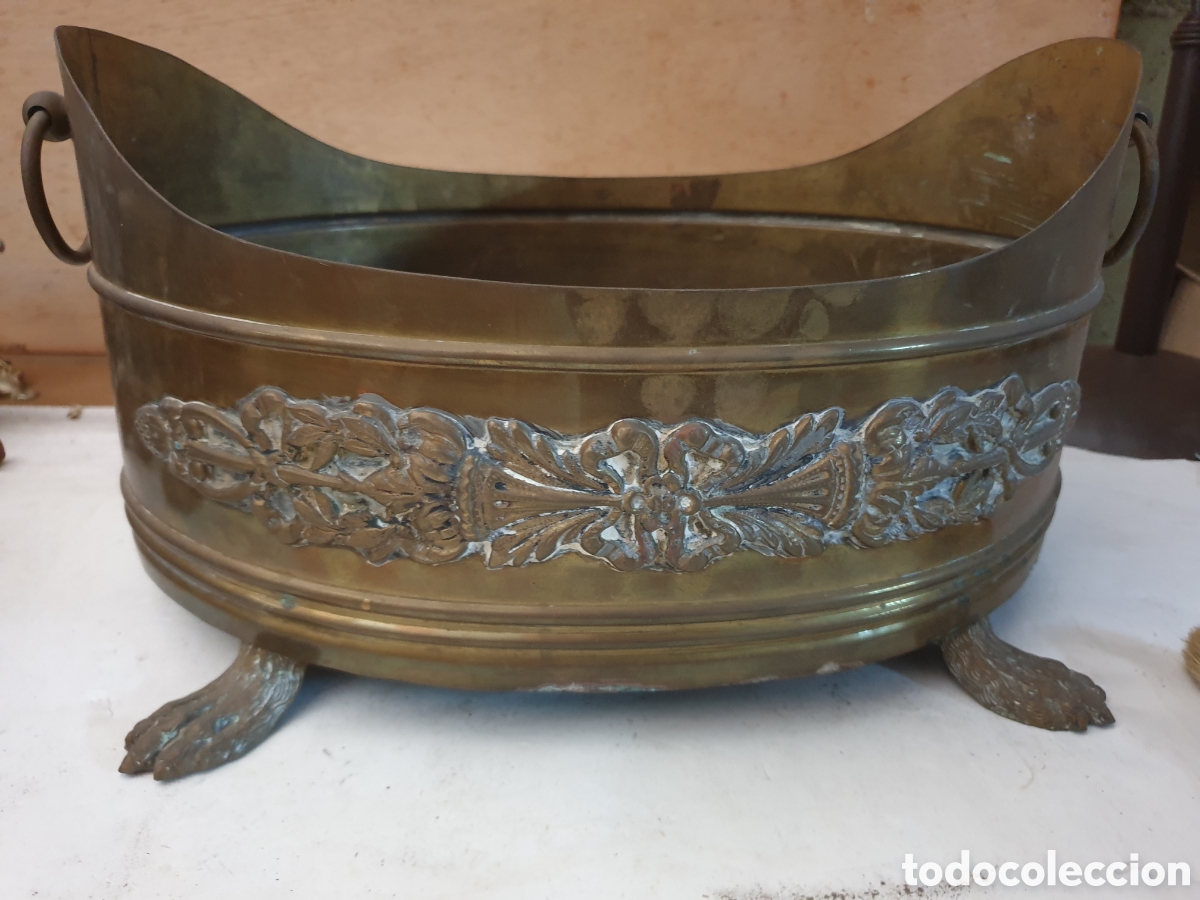 Vintage: CENTRO DE MESA METAL - Foto 1