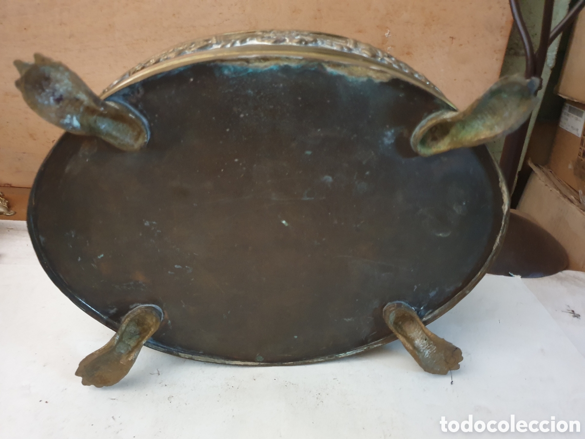 Vintage: CENTRO DE MESA METAL - Foto 5