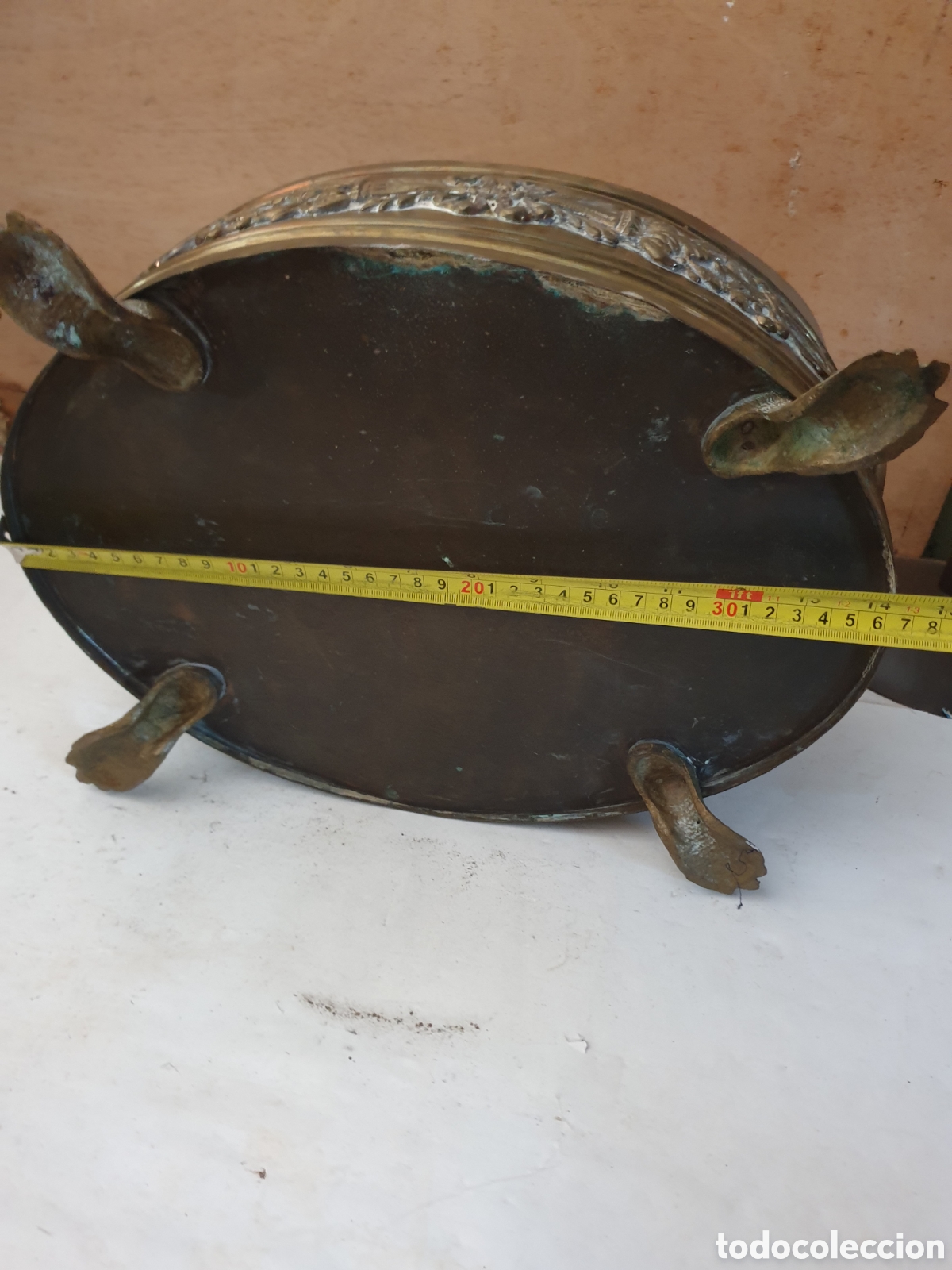 Vintage: CENTRO DE MESA METAL - Foto 9