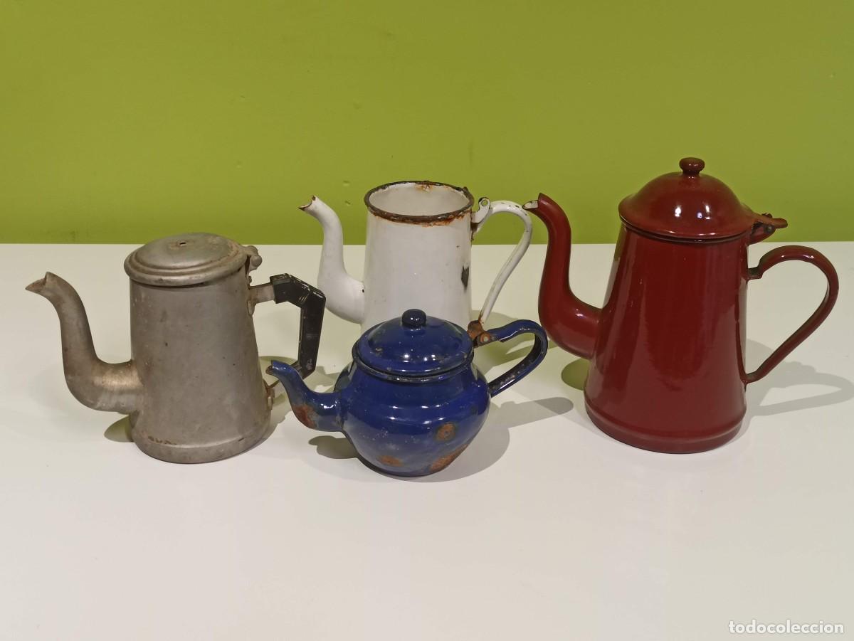 Vintage: Lote de 4 teteras vintage - Foto 1