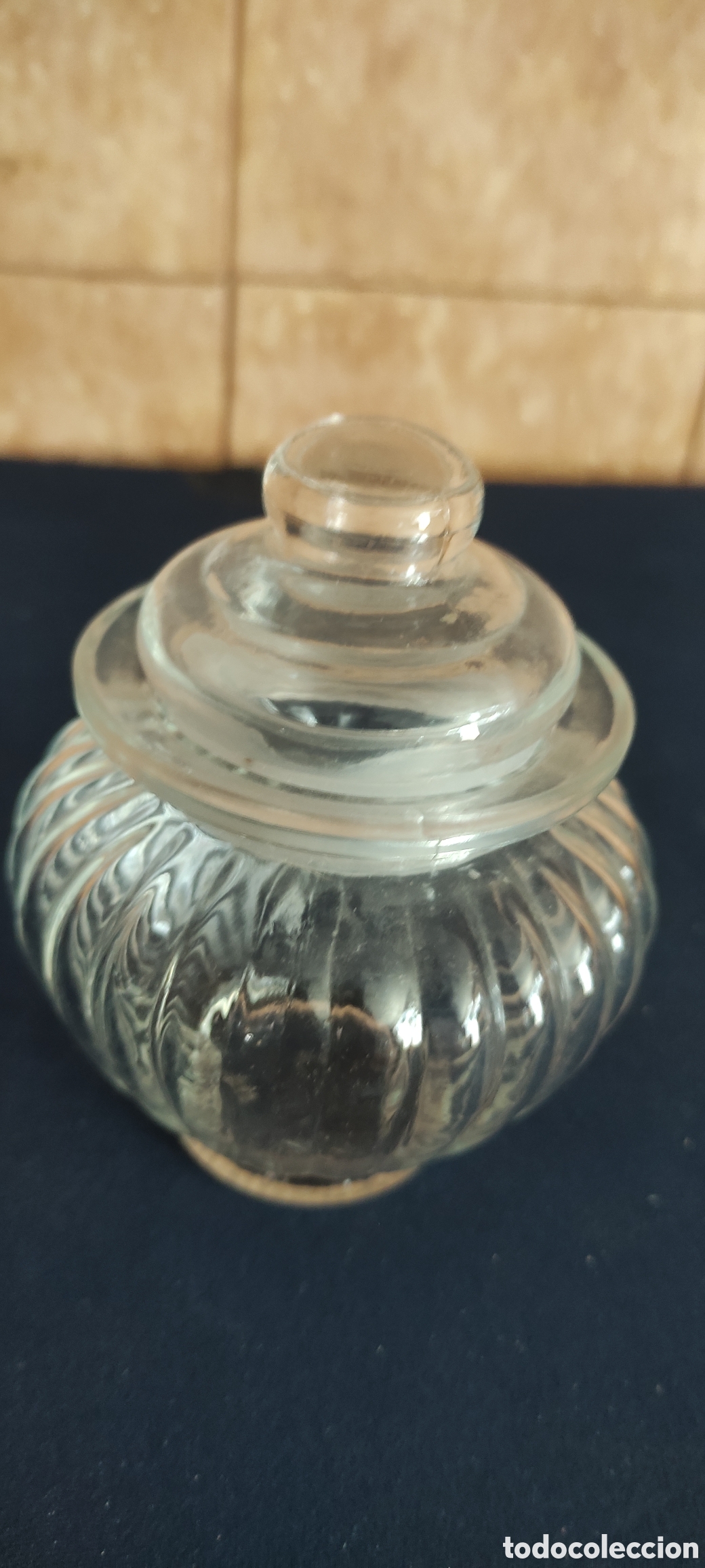Vintage: Bombonera de cristal - Foto 4