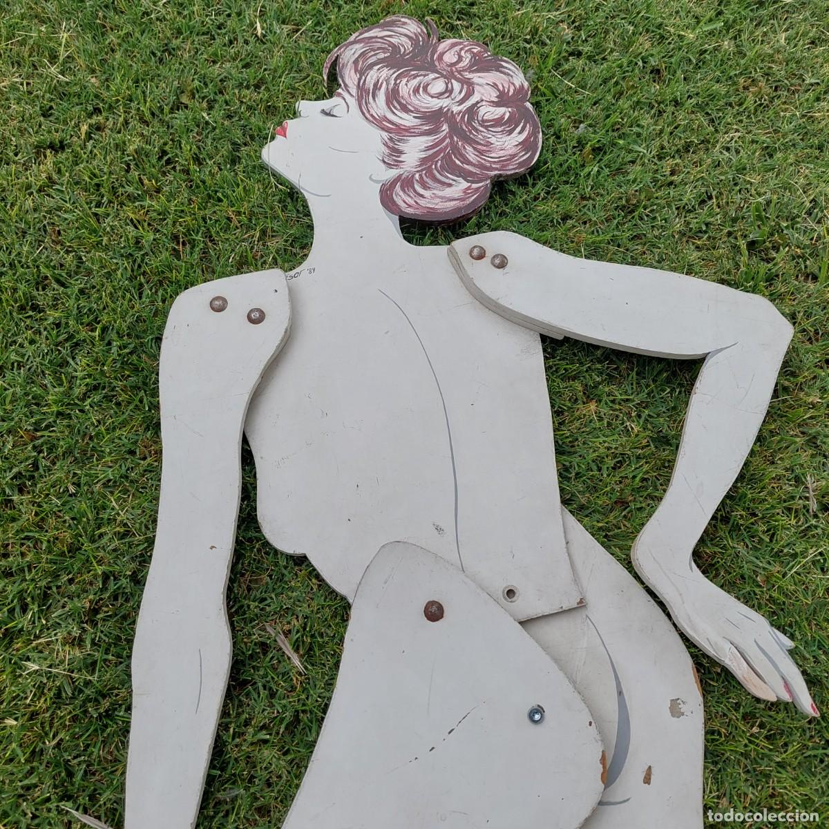 Vintage: Antiguo maniqu&iacute; en madera - Foto 2