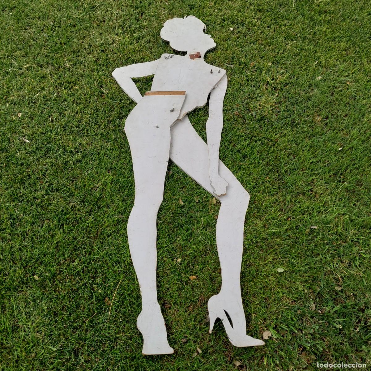 Vintage: Antiguo maniqu&iacute; en madera - Foto 6