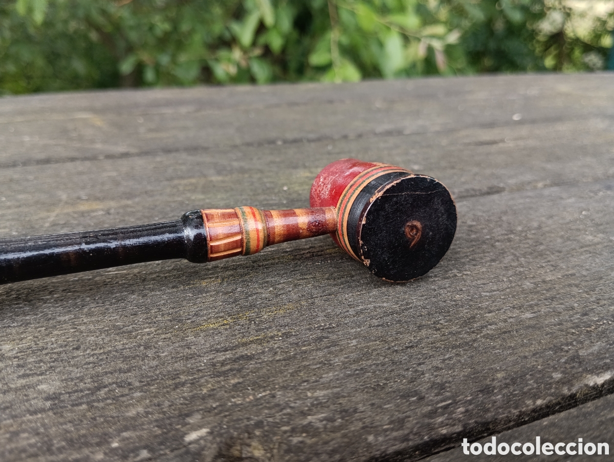 Vintage: PAREJA PIPAS FUMAR EN MADERA. - Foto 16