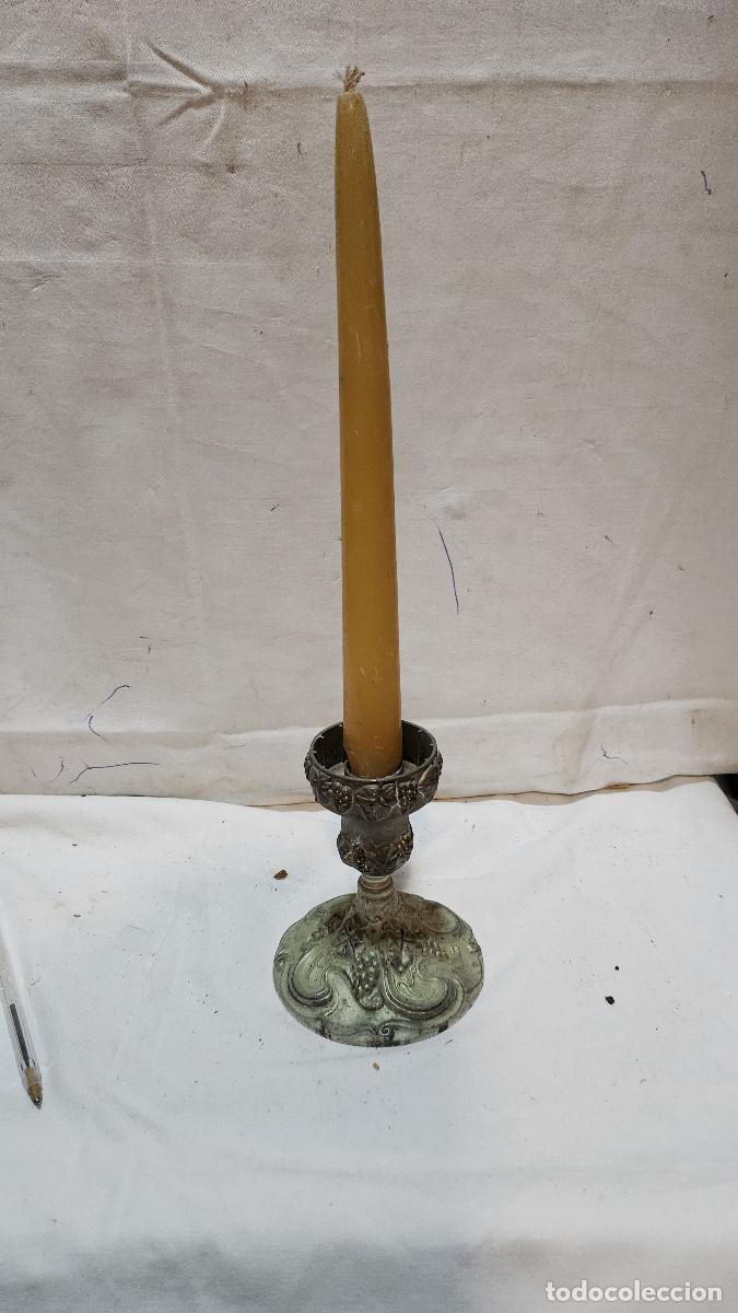 Vintage: velon de metal plateado - Foto 1