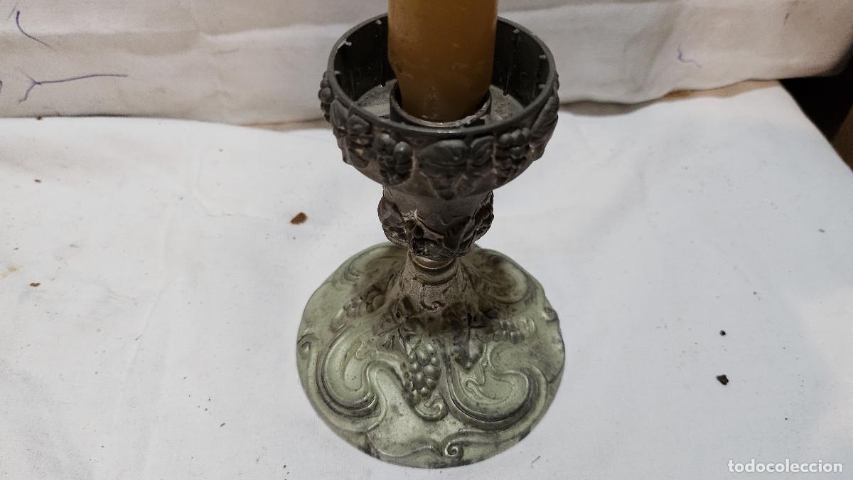 Vintage: velon de metal plateado - Foto 2