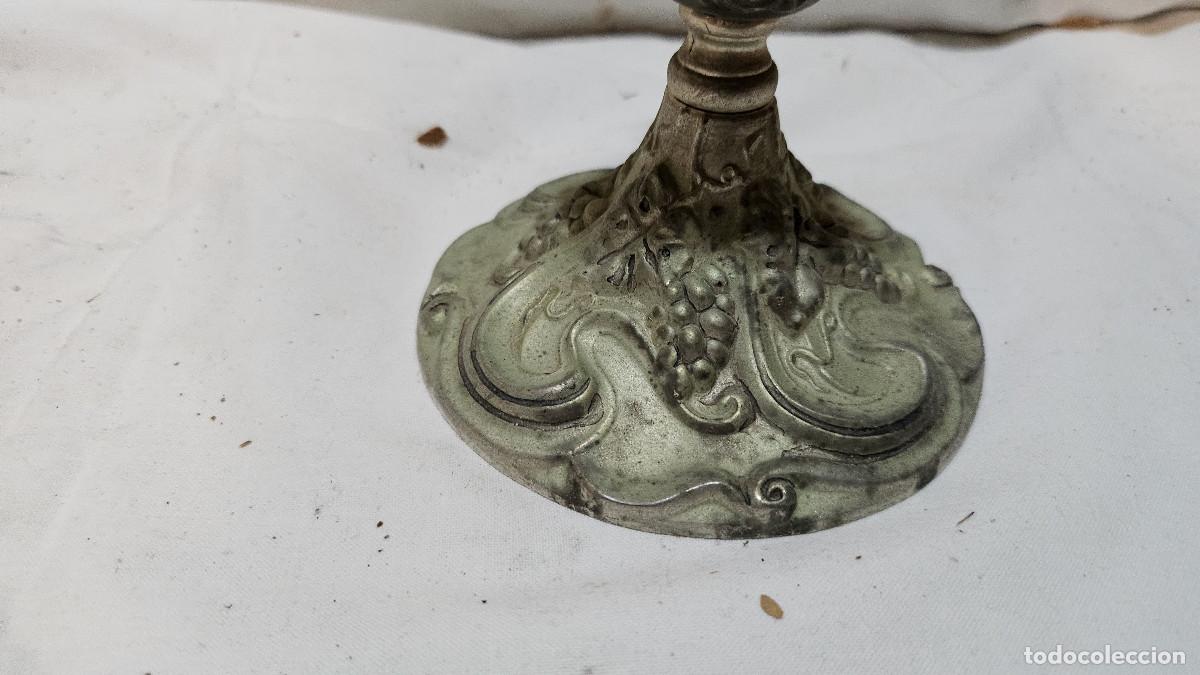 Vintage: velon de metal plateado - Foto 3