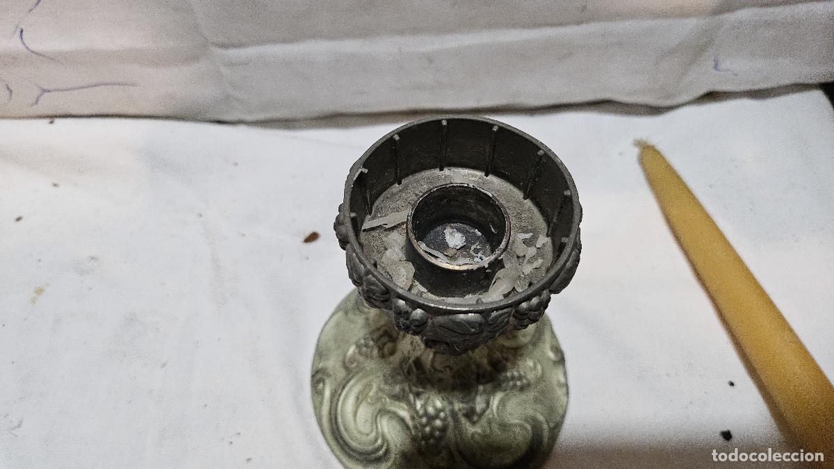 Vintage: velon de metal plateado - Foto 4