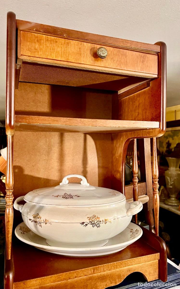 Vintage: Mesilla Vintage Con Un Caj&oacute;n - Foto 1