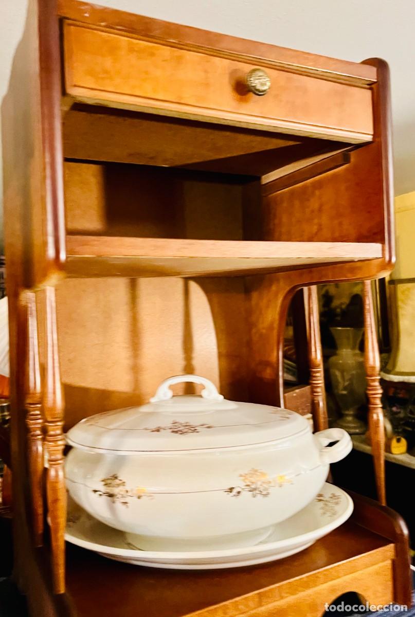 Vintage: Mesilla Vintage Con Un Caj&oacute;n - Foto 2