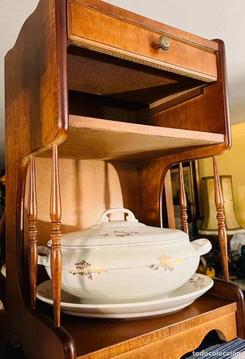 Vintage: Mesilla Vintage Con Un Caj&oacute;n - Foto 3