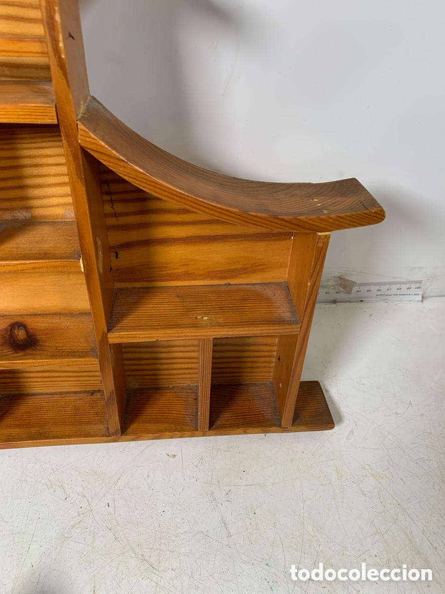 Vintage: 01_ estanter&iacute;a casa madera - Foto 4
