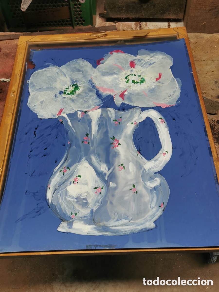 Vintage: Pintura con Marco - Foto 7