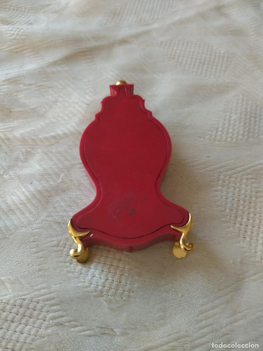 Vintage: Term&oacute;metro en forma de reloj, pvc - Foto 6