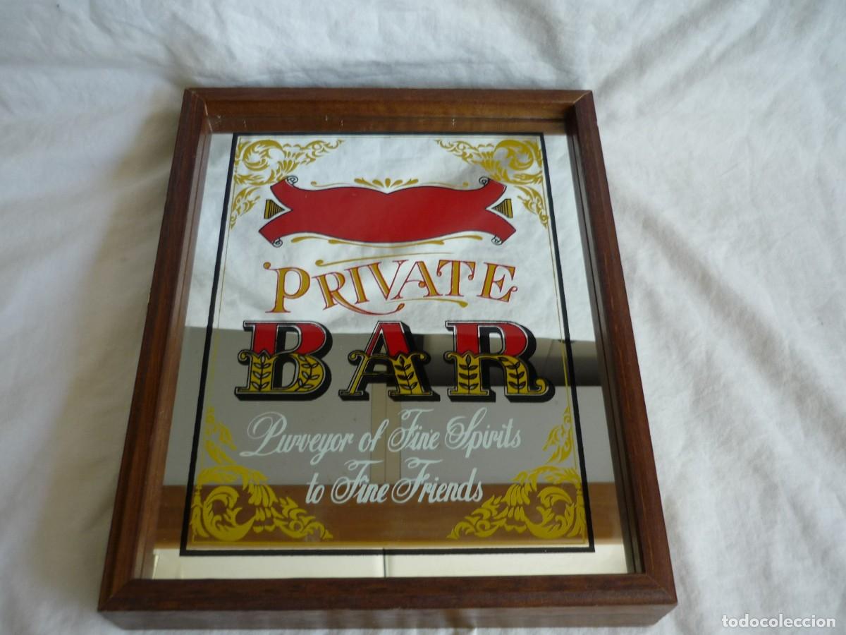 Vintage: Caja para llaves Espejo Private Bar - Foto 2