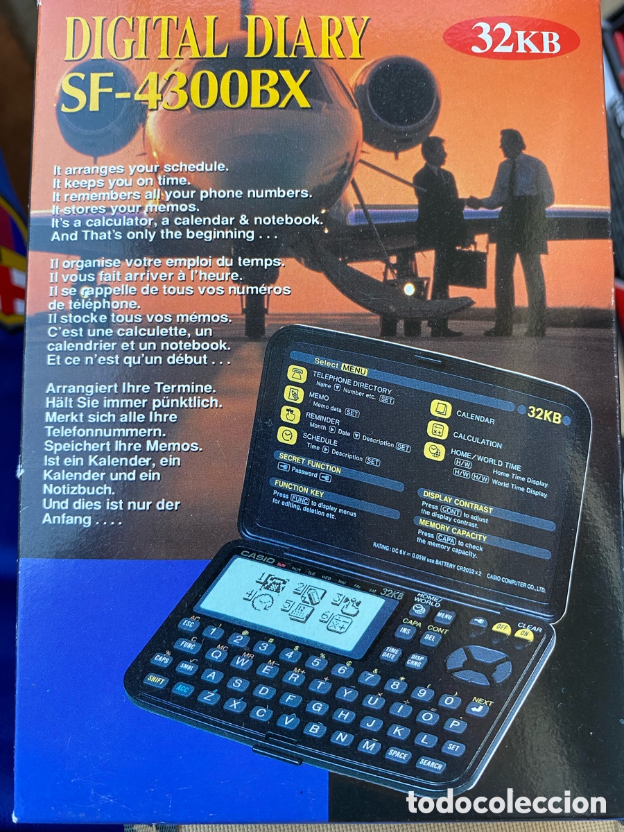 Vintage: Casio digital diary SF-4300bx - Foto 1