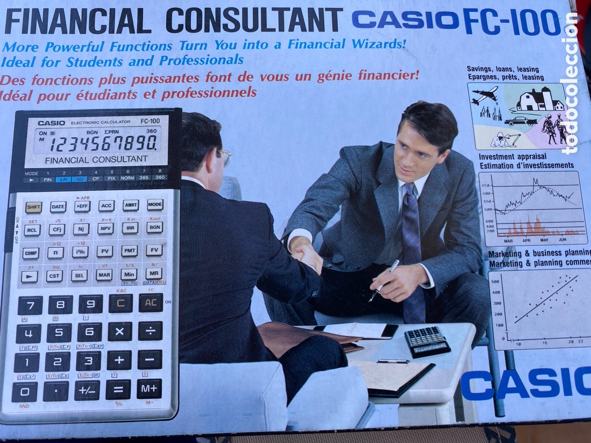 Vintage: Casio fc-100 nueva a estrenar - Foto 4