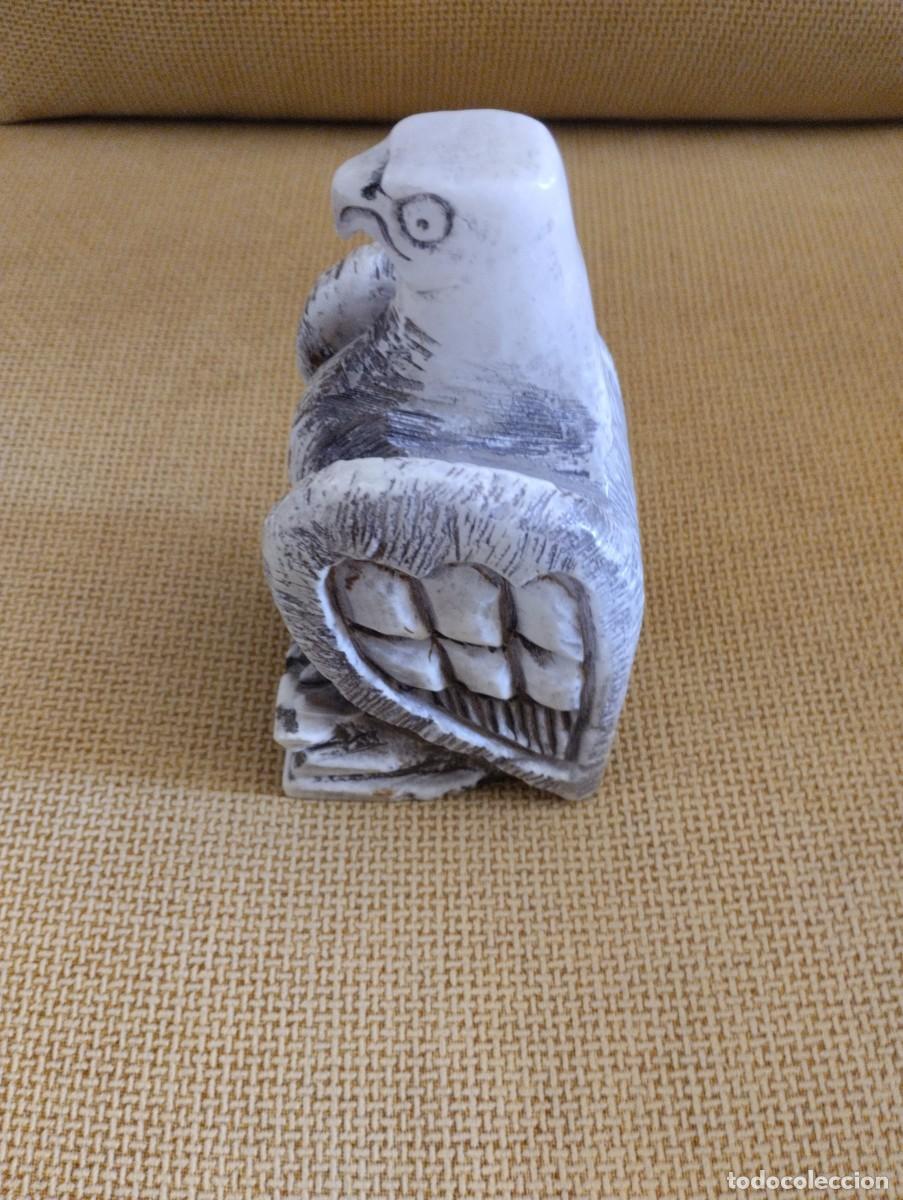 Vintage: Figura &Aacute;guila alabastro - Foto 4