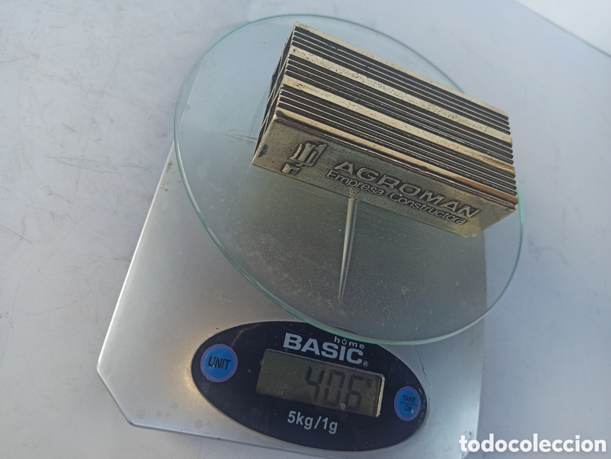 Vintage: Ladrillo AGROMAN de bronce - Foto 7