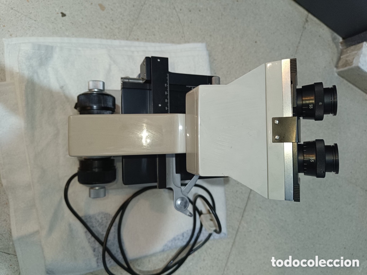 Vintage: Microscopio profesional Ura technic 107 - Foto 4