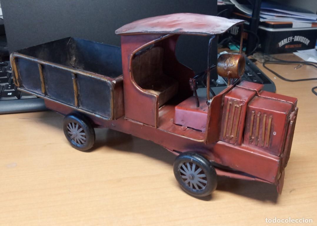 Vintage: Camion antiguo de hojalata - Foto 4