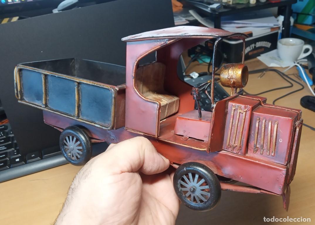 Vintage: Camion antiguo de hojalata - Foto 7