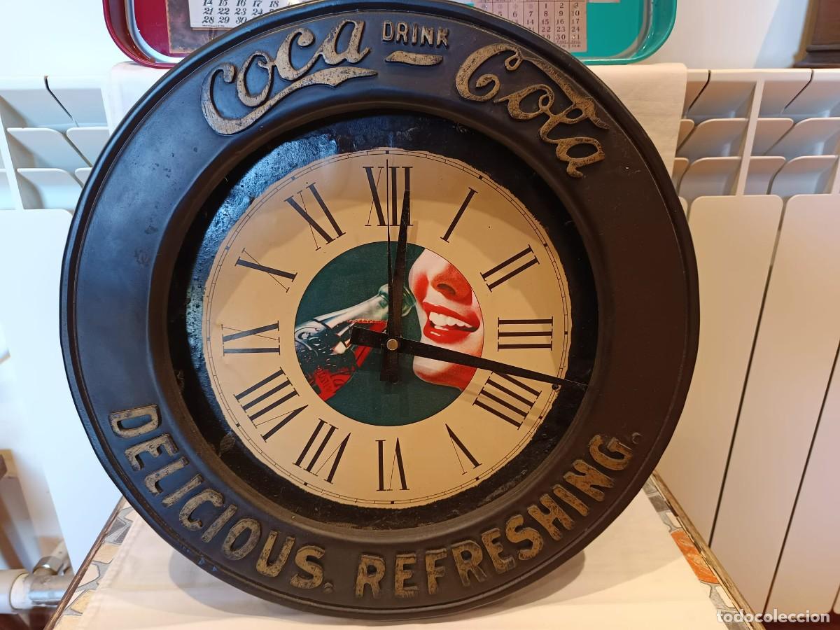 Vintage: colecci&oacute;n coca cola (reloj y 2 bandejas) - Foto 1