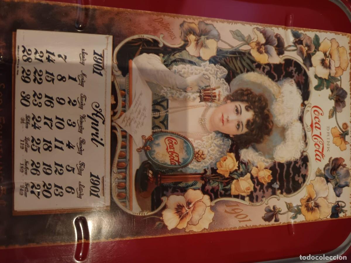 Vintage: colecci&oacute;n coca cola (reloj y 2 bandejas) - Foto 4