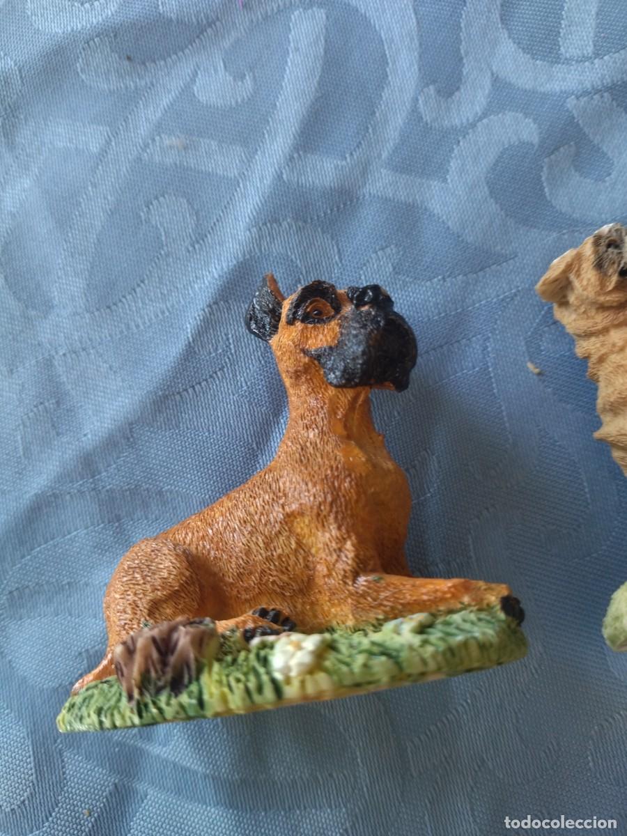 Vintage: Lote de 2 figuras de perritos de resina. - Foto 10