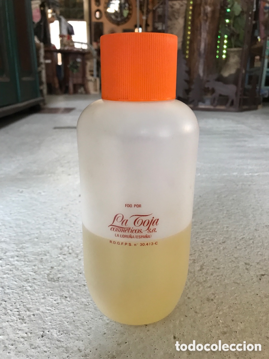 Vintage: Botella de Colonia Ambar - La Toja. - Foto 3