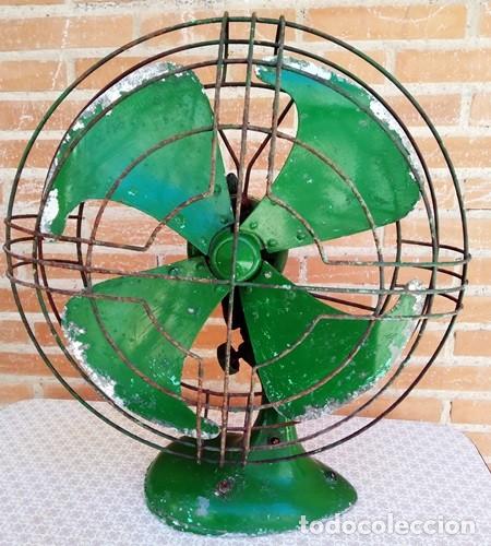 Vintage: Ventilador grande,vintage decorativo gran tama&ntilde;o