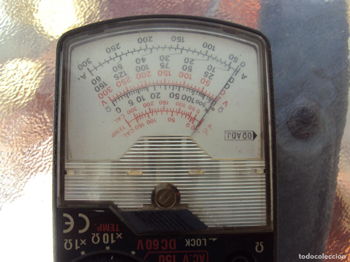 Vintage: PINZA AMPERIMETRICA consu estuche - Foto 2