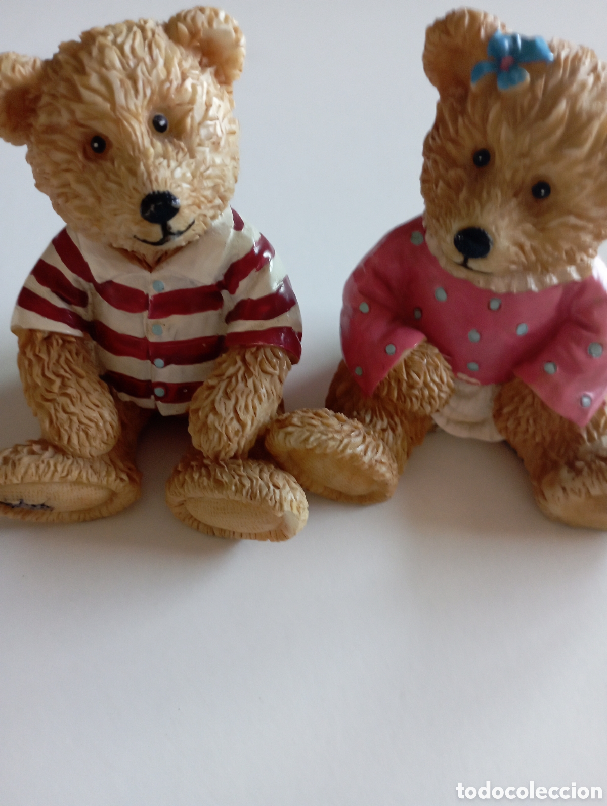 Vintage: Dos bonitas figuras de ositos - Foto 1