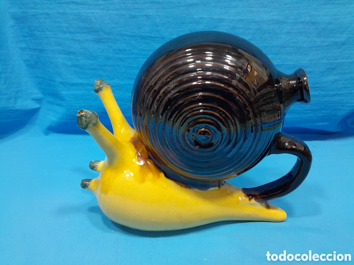 Vintage: BOTIJO DE CER&Aacute;MICA- BABOSA - Foto 1