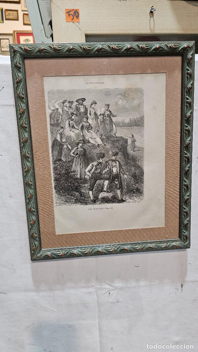 Vintage: grabado antiguo del 1823 - Foto 2