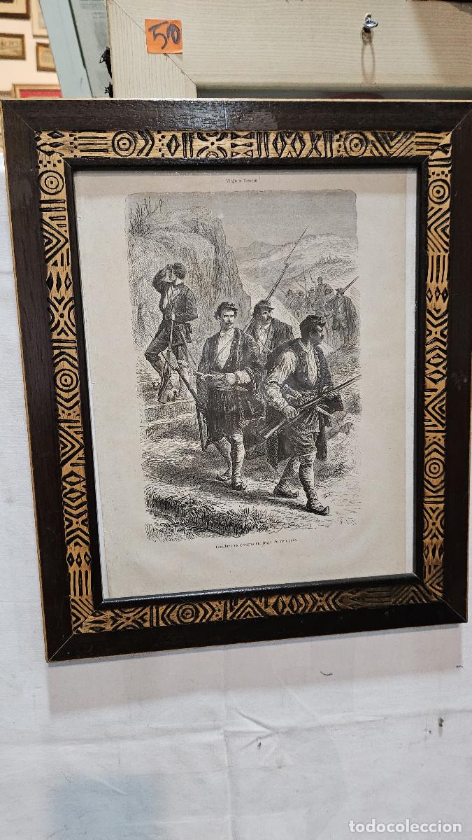 Vintage: grabado antiguo del 1823 - Foto 2