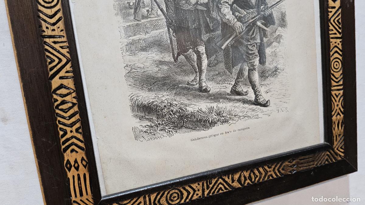Vintage: grabado antiguo del 1823 - Foto 4