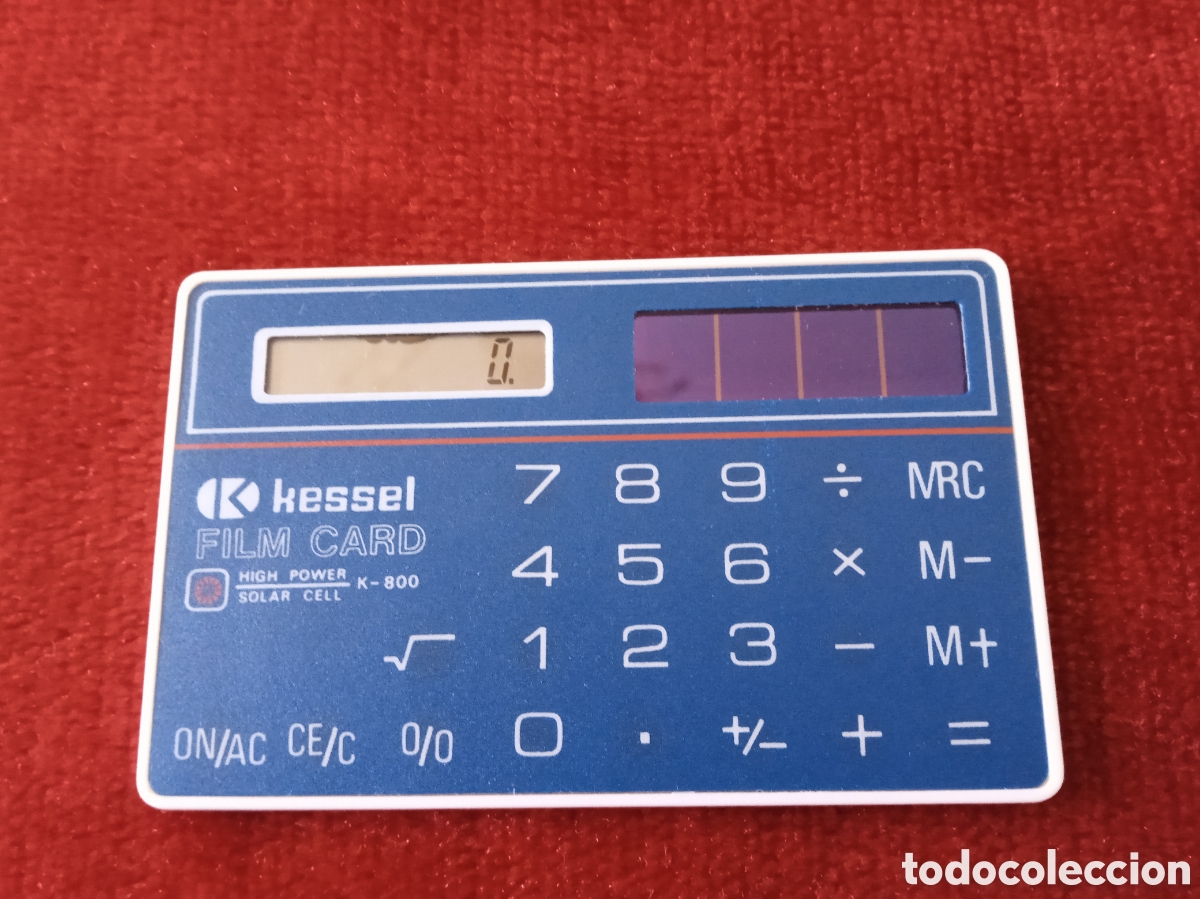 Vintage: Calculadora solar Cell - Foto 4