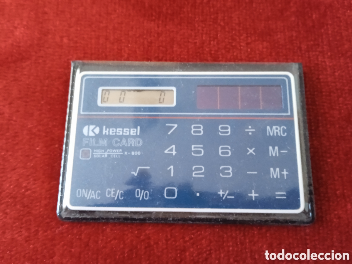 Vintage: Calculadora solar Cell - Foto 7