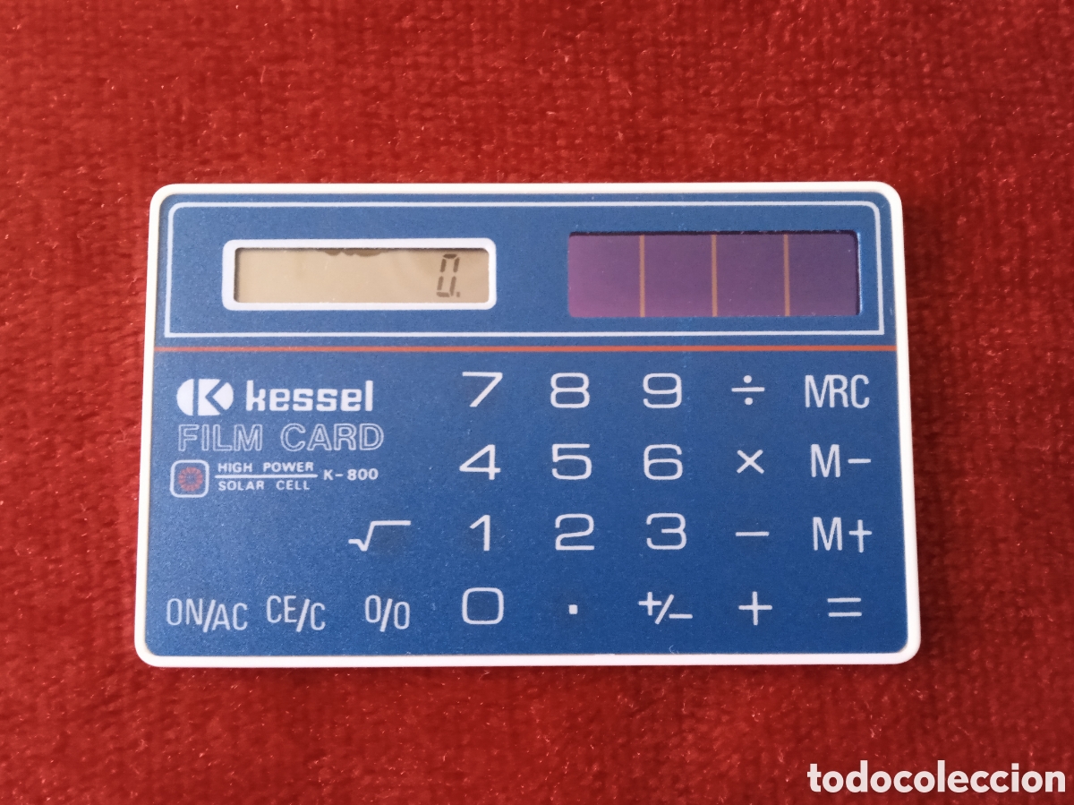 Vintage: Calculadora solar Cell - Foto 1