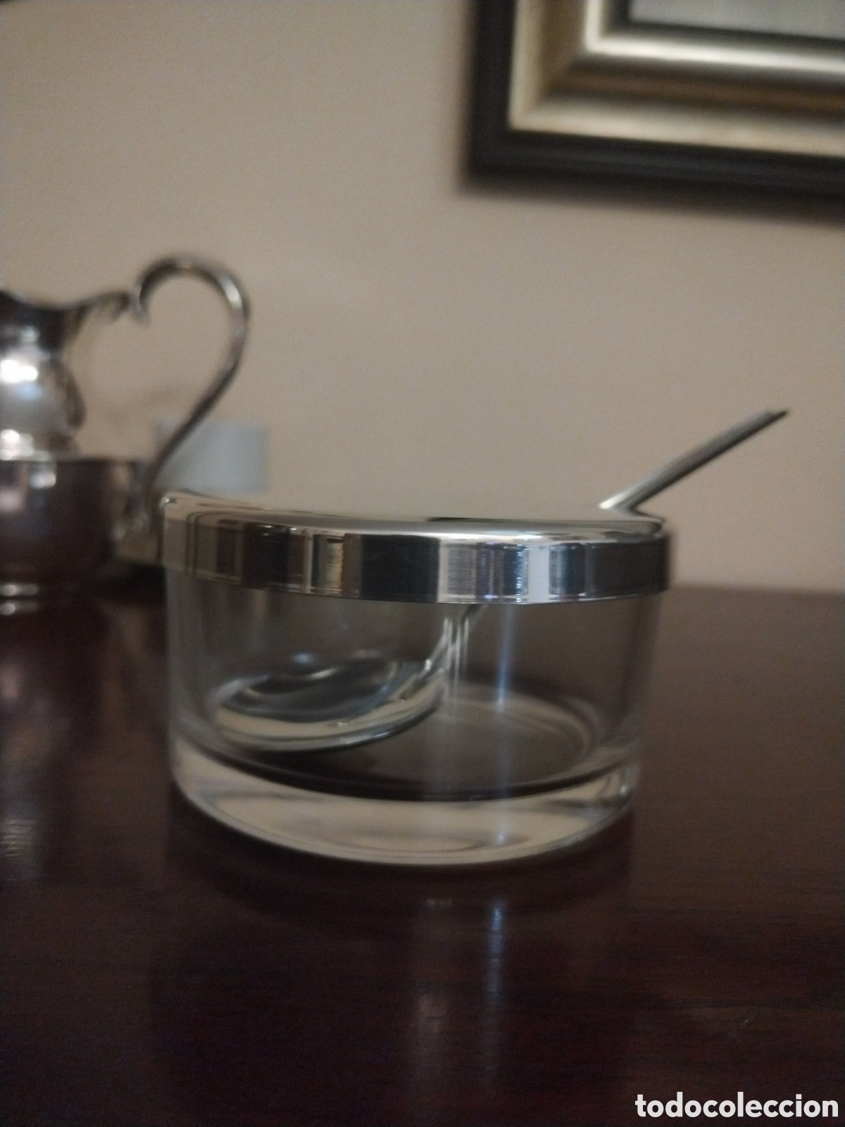 Vintage: Set servicio de caf&eacute;/t&eacute; en alpaca antigua - Foto 10