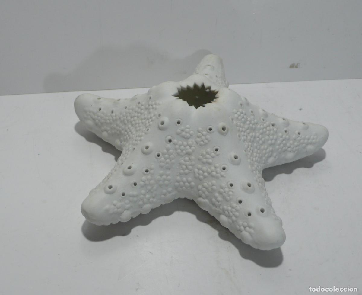 Vintage: PORTAVELA EN FORMA DE ESTRELLA - Foto 2
