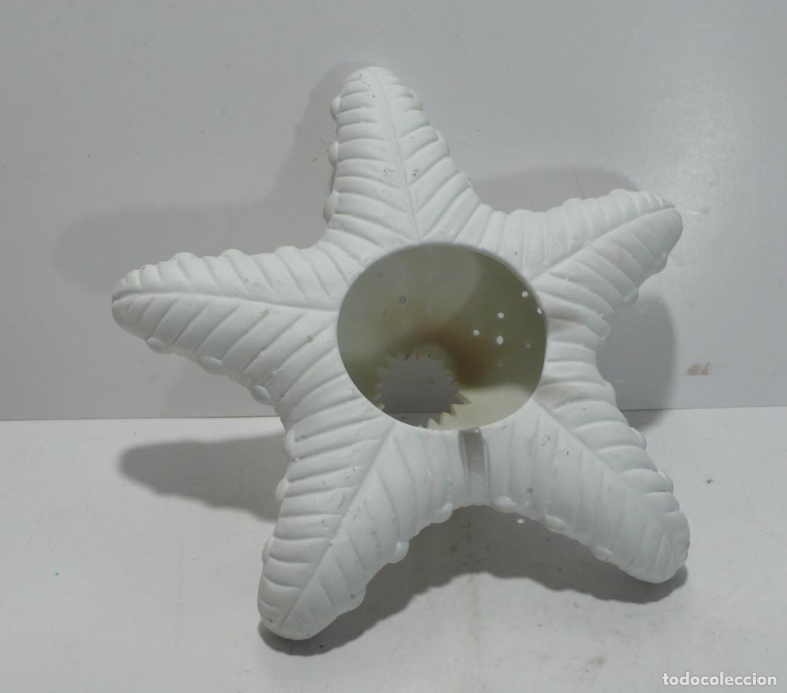Vintage: PORTAVELA EN FORMA DE ESTRELLA - Foto 3
