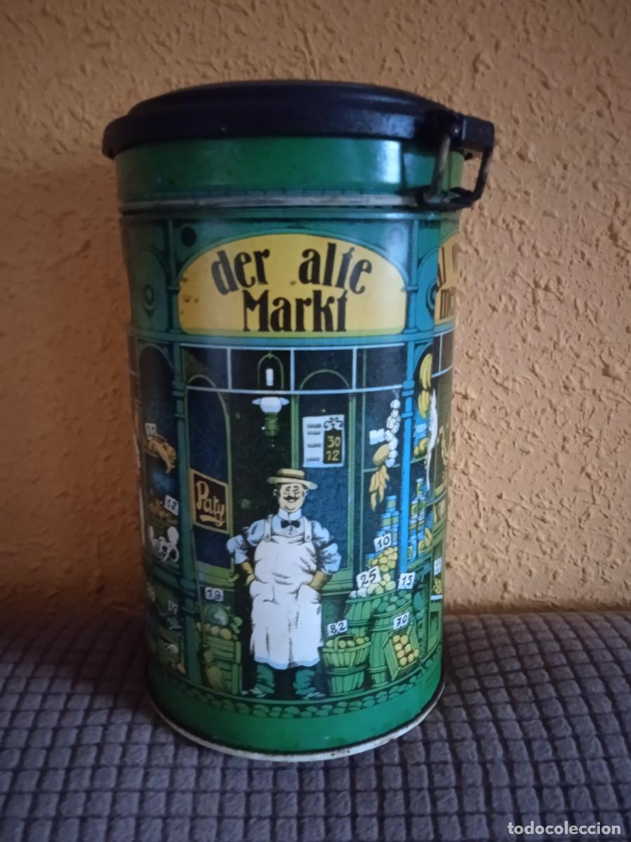 Vintage: Bote antiguo de metal - Foto 1